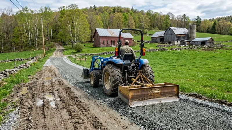 Gravel Driveway Installation & Grading Burlington