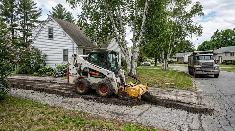 Asphalt Milling & Removal Burlington